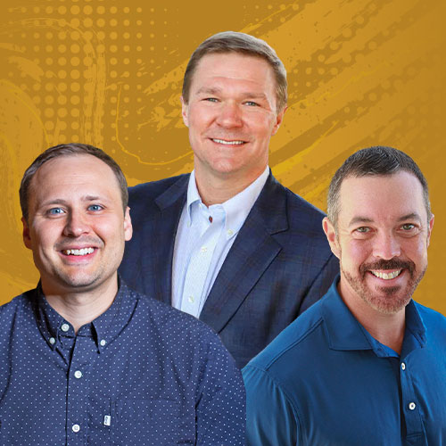 Ryan Eaton, Ben Markland, Casey Combest